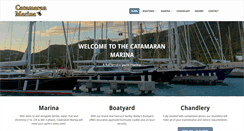 Desktop Screenshot of catamaranmarina.com